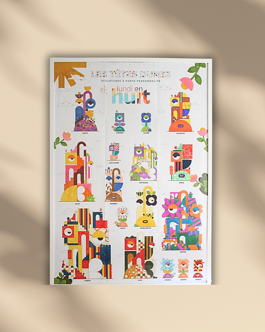 Coloriage géant | Les Têtes Dures